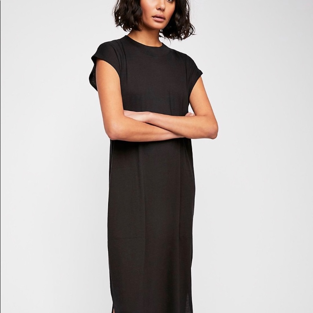 All day long mid T-shirt dress